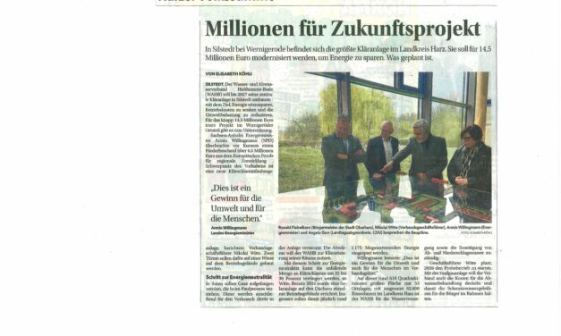 Millionen für Zukunftsprojekt